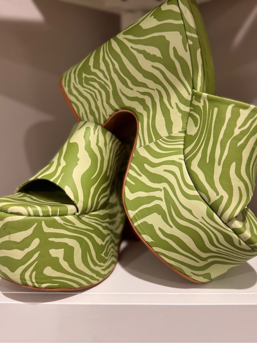 Daisy Street Platform Wedge Sandal